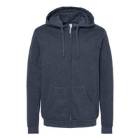 Unisex Zipper Fleece Hoodie