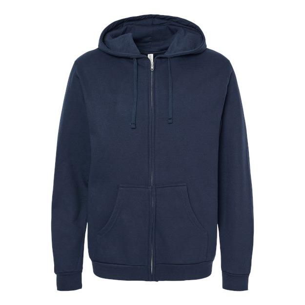 Unisex Zipper Fleece Hoodie