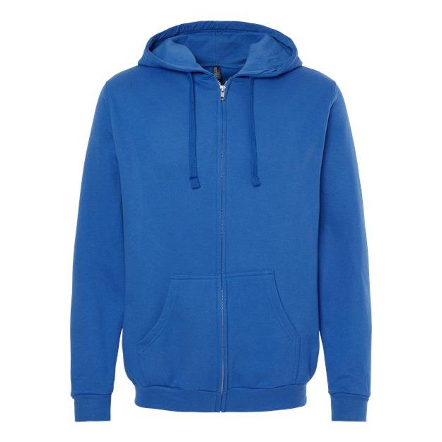 Unisex Zipper Fleece Hoodie