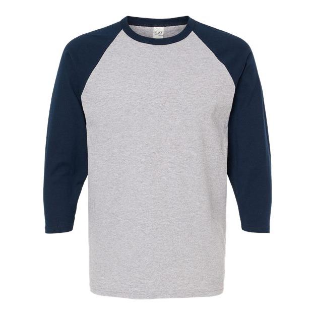 Raglan Three-Quarter Sleeve Baseball T-Shirt