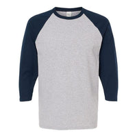 Raglan Three-Quarter Sleeve Baseball T-Shirt