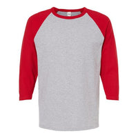 Raglan Three-Quarter Sleeve Baseball T-Shirt