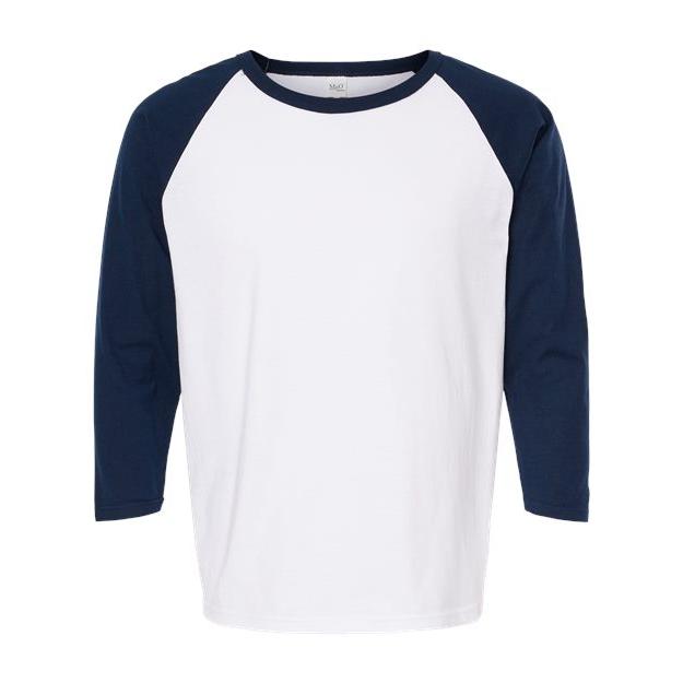 Raglan Three-Quarter Sleeve Baseball T-Shirt