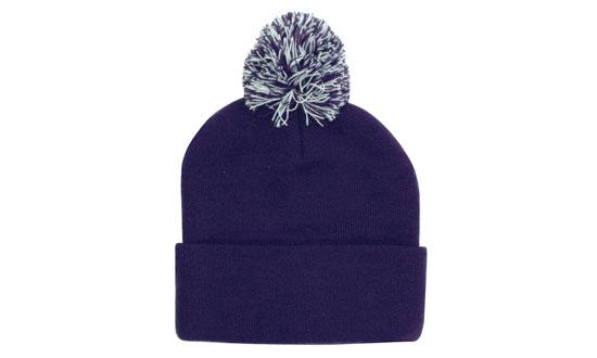 Custom Logo Headwear Canada Acrylic Beanie with Pom Pom
