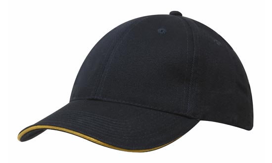 Custom Logo Headwear Canada Brushed Heavy Cotton with Sandwich Trim || 4210