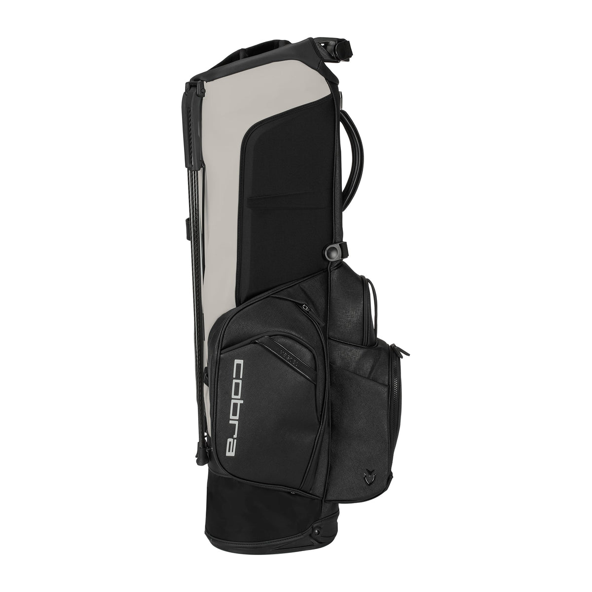 Cobra Core Stand Golf Bag 2026 - Warm Gray / Black