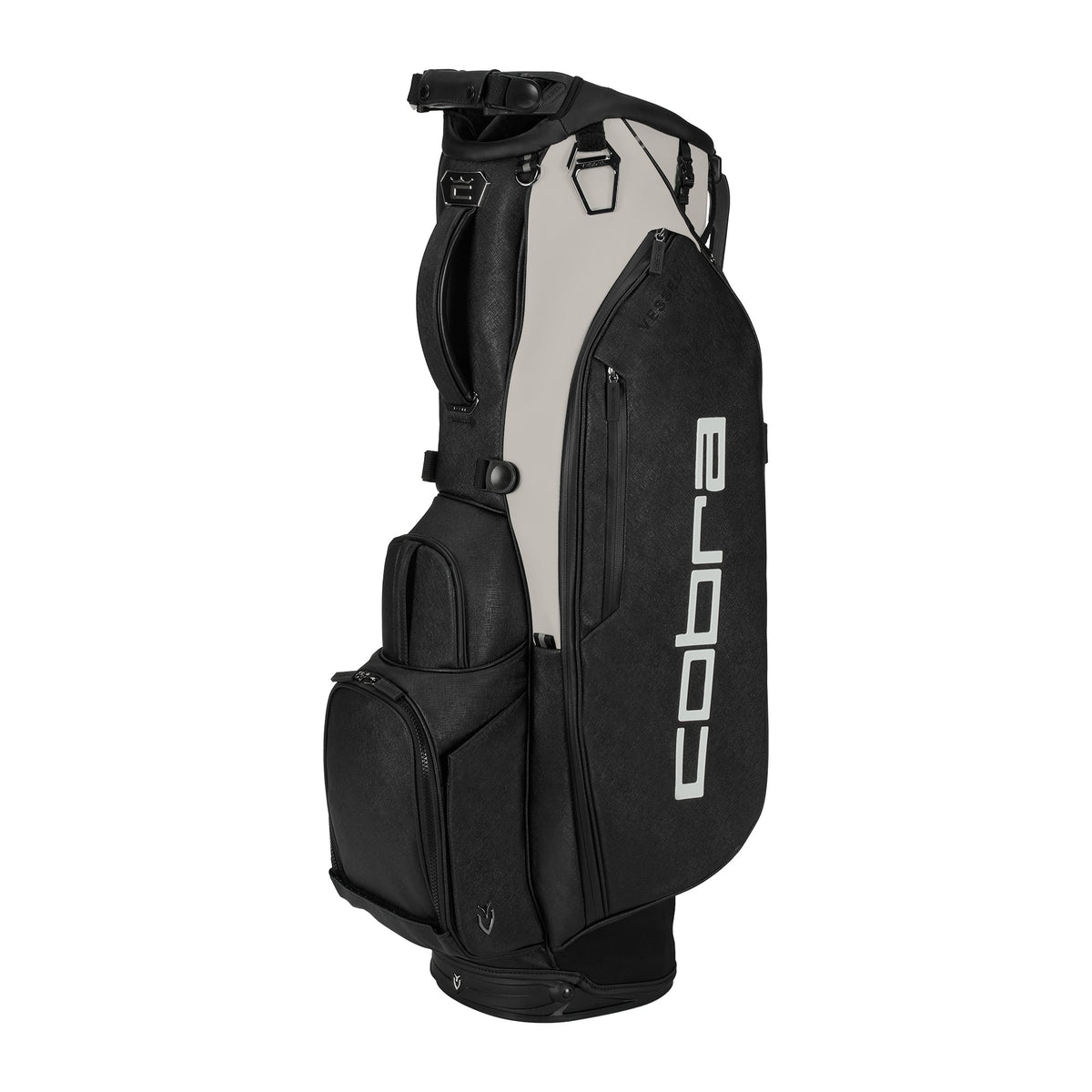 Cobra Core Stand Golf Bag 2026 - Warm Gray / Black