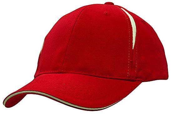 Custom Logo Headwear Canada Brushed Heavy Cotton with Crown Inserts & Sandwich