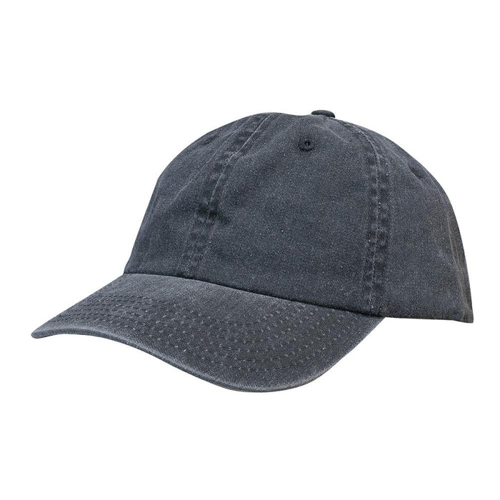 Custom Logo Headwear Canada Enzyme Washed Pigment Dyed Cotton Twill Cap