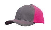 Custom Logo Headwear Canada Brushed Heavy Cotton Contrast Cap