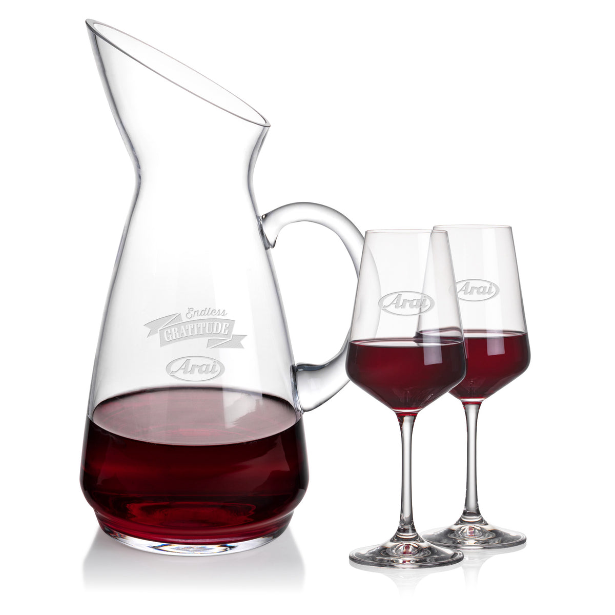 Custom Logo Taroni Carafe & Cannes Wine