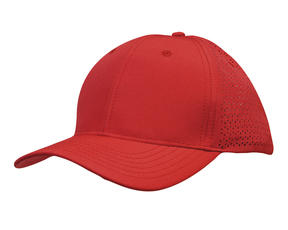 Custom Logo Headwear Canada Sports Ripstop Twill with triangle perforations