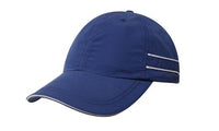Custom Logo Headwear Canada Microfibre Sports Cap with Piping and Sandwich