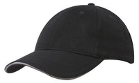 Custom Logo Headwear Canada Brushed Heavy Cotton with Sandwich Trim || 4210