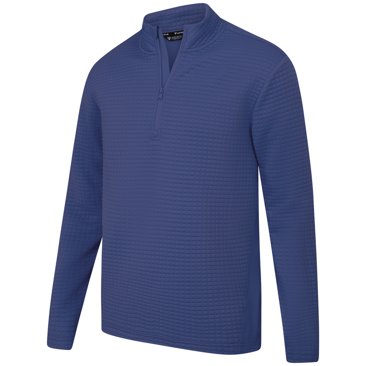 Levelwear Tailgate 1/4 Zip Pullover - Mens - Skipper Blue