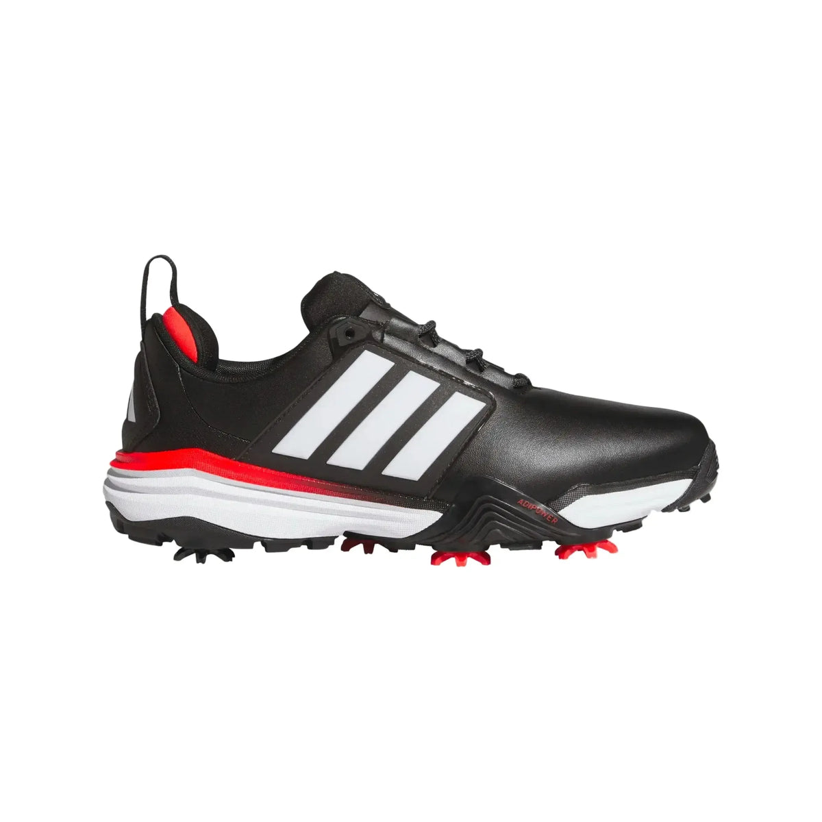 Adidas AdiPower 26 Men's Golf Shoes - Black/White/Red