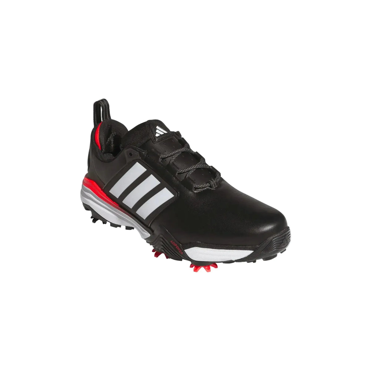 Adidas AdiPower 26 Men's Golf Shoes - Black/White/Red