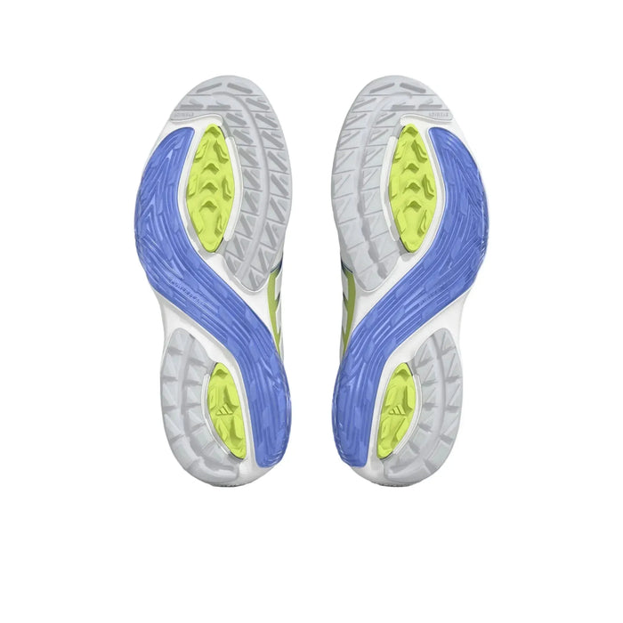 Adidas AdiPower 26 Spikeless Men's Golf Shoes - White/Indigo/Lemon