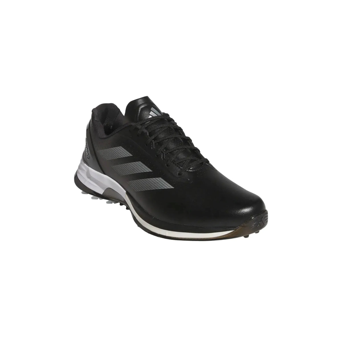 Adidas AdiZero ZG Spikeless Men's Golf Shoes - Black/Silver/White
