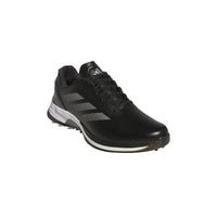 Adidas AdiZero ZG Spikeless Men's Golf Shoes - Black/Silver/White