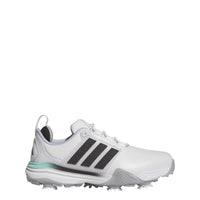 Adidas Adipower 26 Wide Golf Shoes - Dash Grey / Core Black / Solar Aqua