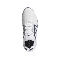 Adidas Adipower 26 Wide Golf Shoes - Cloud White / Collegiate Navy / Crystal Sky