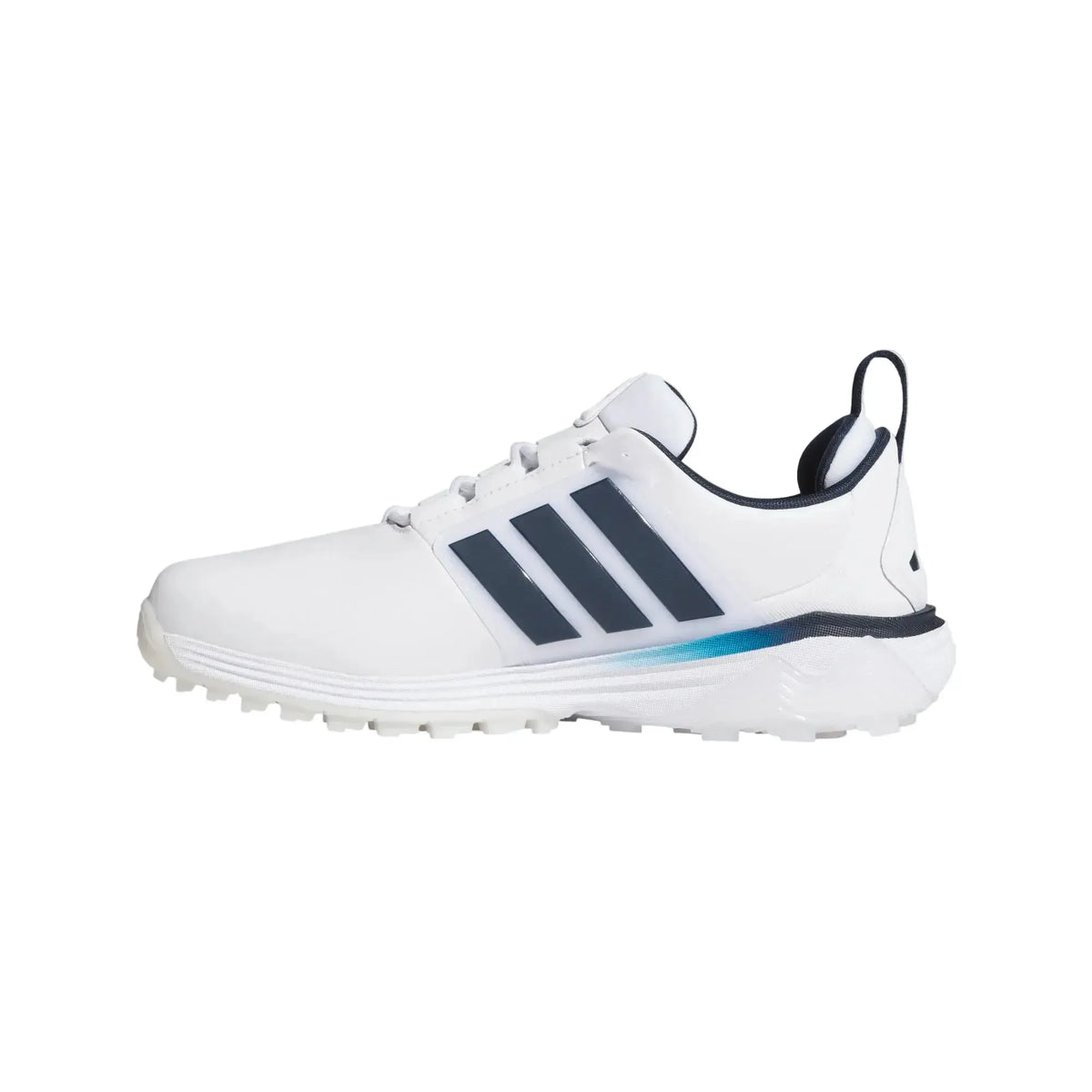 Adidas Adipower Men's Spikeless Golf Shoes - White/Collegiate Navy