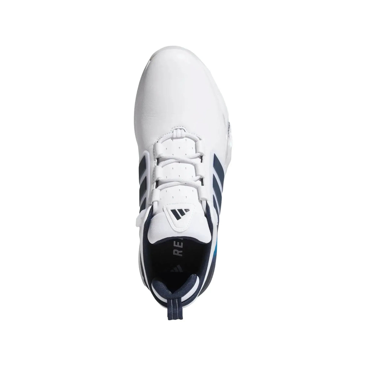 Adidas Adipower Men's Spikeless Golf Shoes - White/Collegiate Navy
