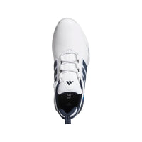 Adidas Adipower Men's Spikeless Golf Shoes - White/Collegiate Navy