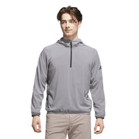 Adidas Anorak Men's Hoody Grey Heather
