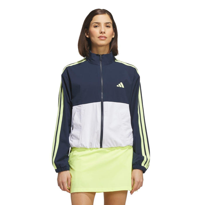 Adidas Beyond The Course Colorblock Twistweave Full-Zip Jacket