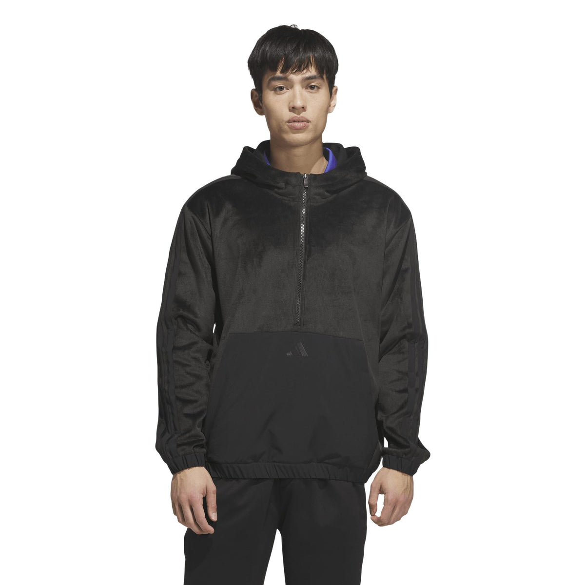 Adidas Beyond The Course Cozy Half-Zip Loose Fit Hoodie