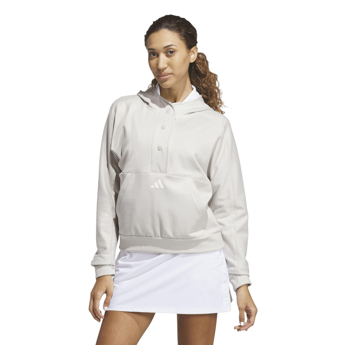 Adidas Beyond The Course Snap Climawarm Loose Hoodie