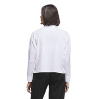 Adidas Beyond The Course Twistknit Loose Polo Shirt - White