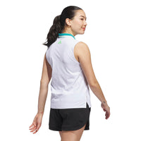 Adidas Beyond The Course Twistknit Sleeveless Polo Shirt