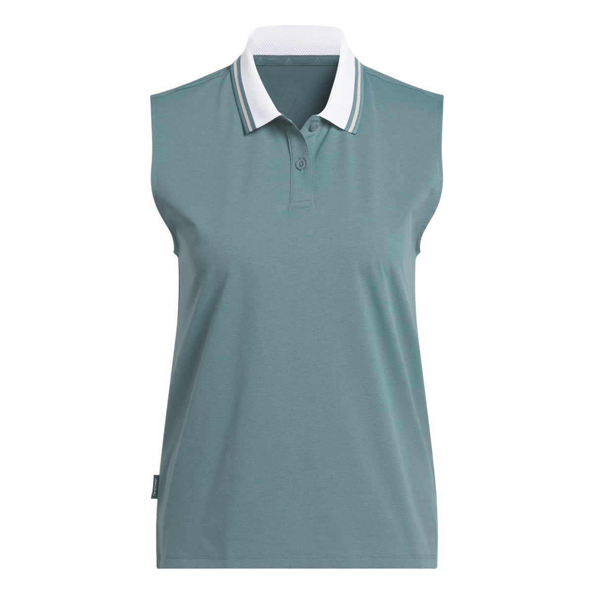 Adidas Beyond The Course Twistknit Sleeveless Polo Shirt