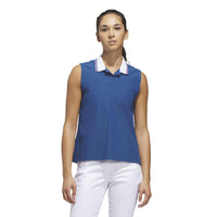 Adidas Beyond The Course Twistknit Sleeveless Polo Shirt