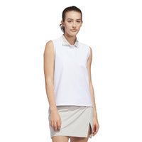 Adidas Beyond The Course Twistknit Sleeveless Polo Shirt