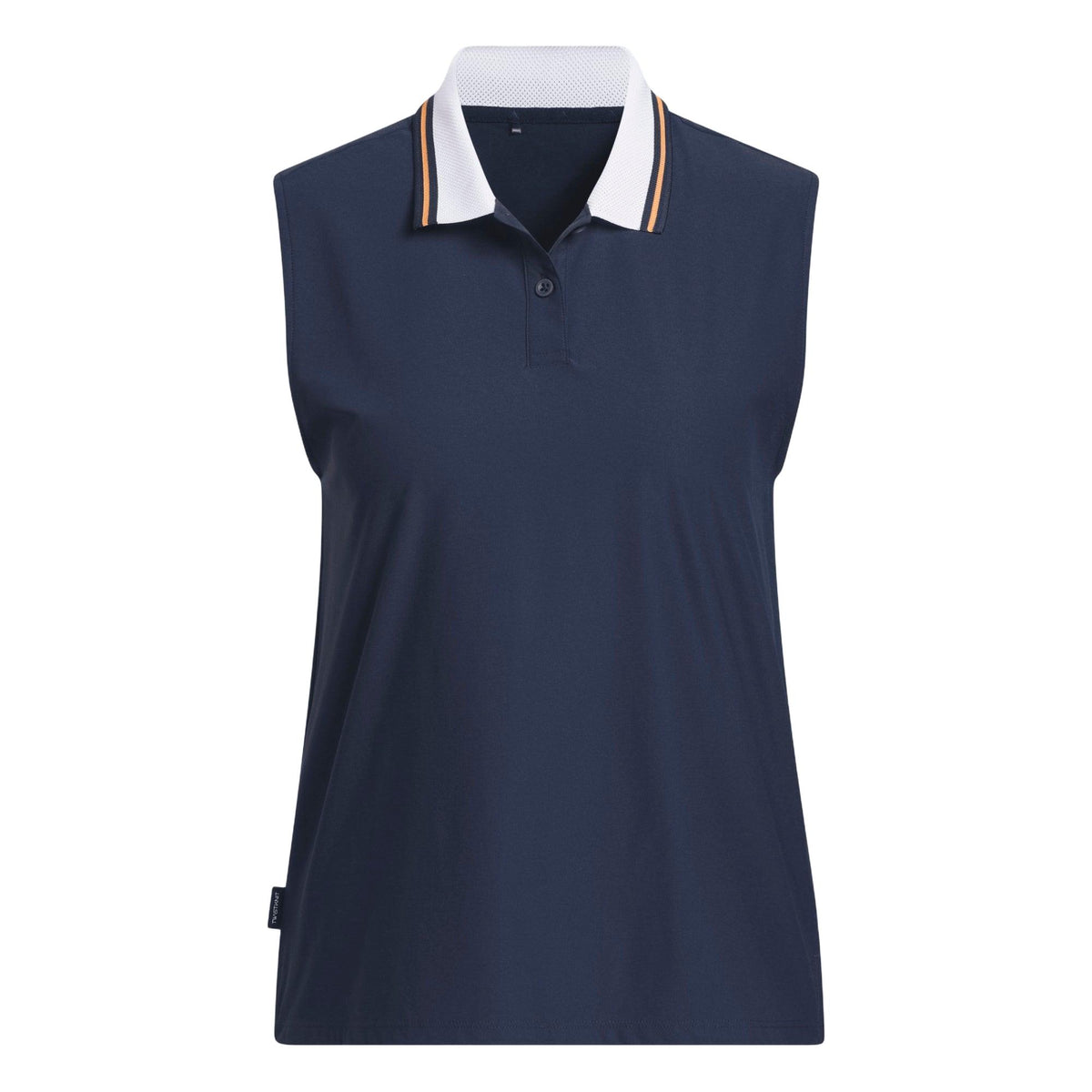 Adidas Beyond The Course Twistknit Sleeveless Polo Shirt