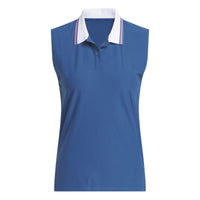Adidas Beyond The Course Twistknit Sleeveless Polo Shirt
