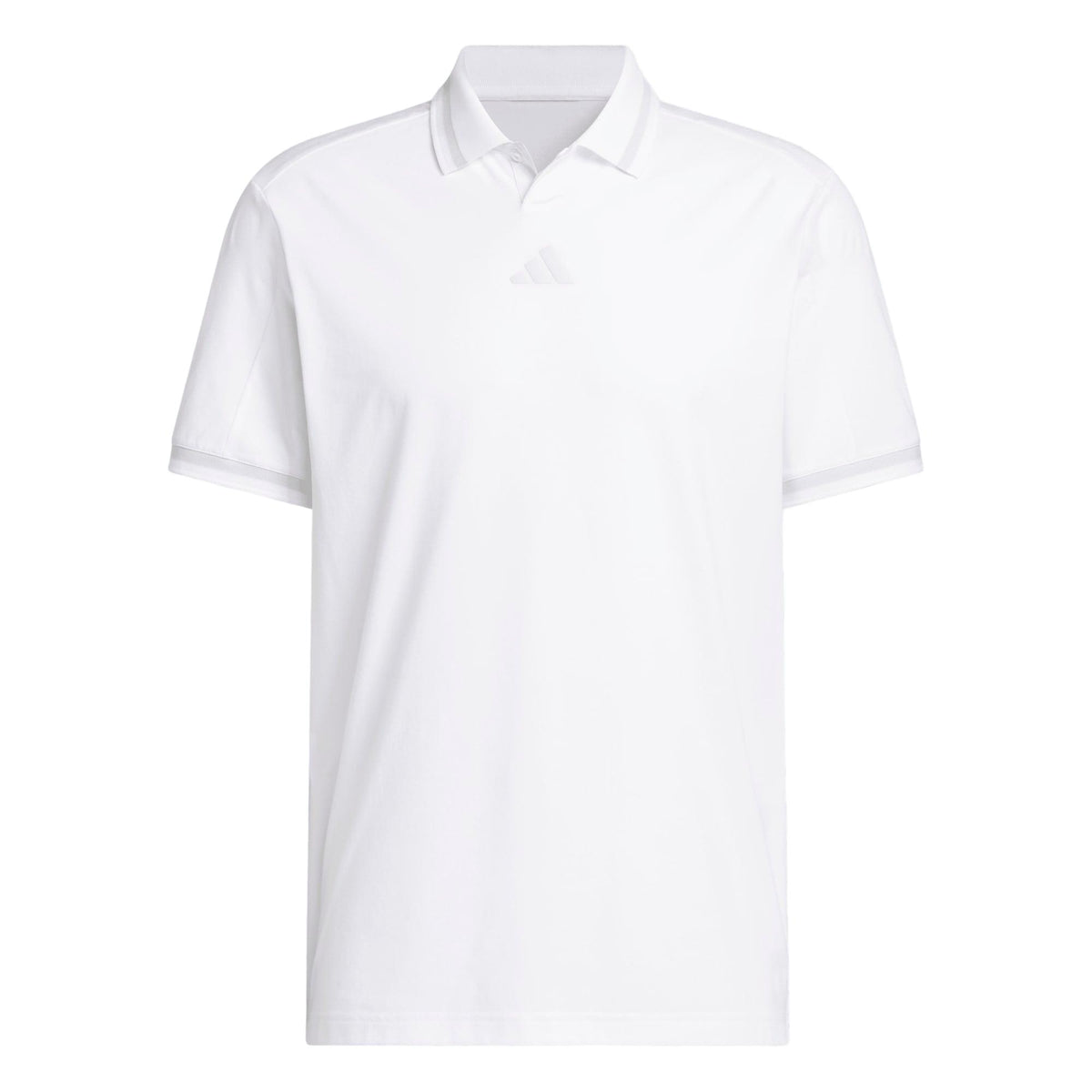 Adidas Beyond The Course Vent Twistknit Polo Shirt - White