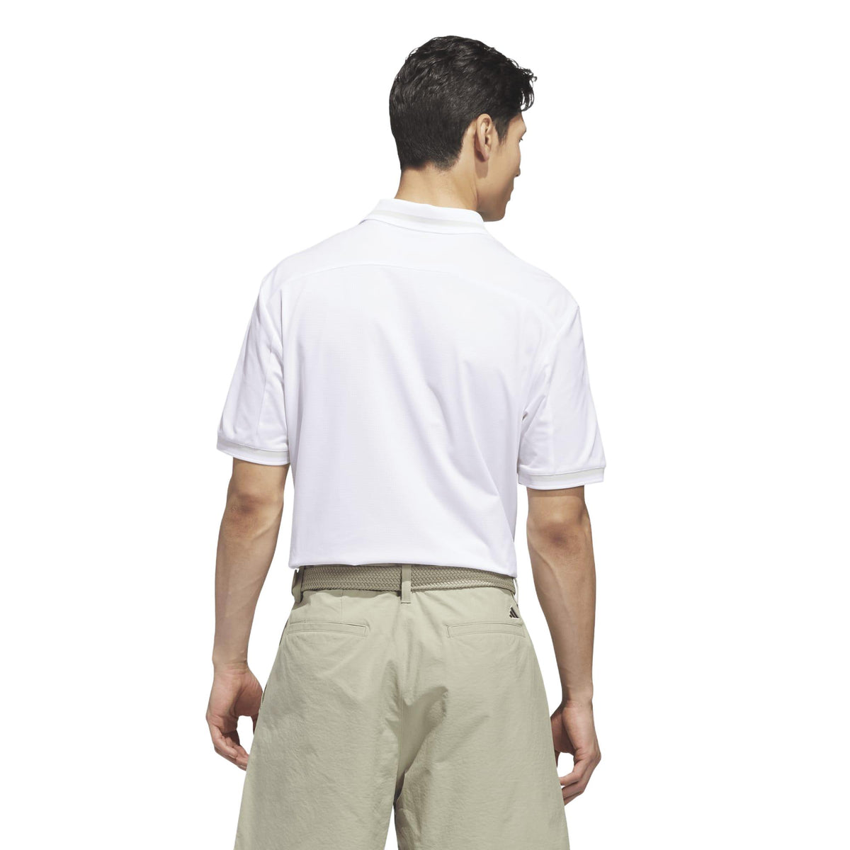 Adidas Beyond The Course Vent Twistknit Polo Shirt - White