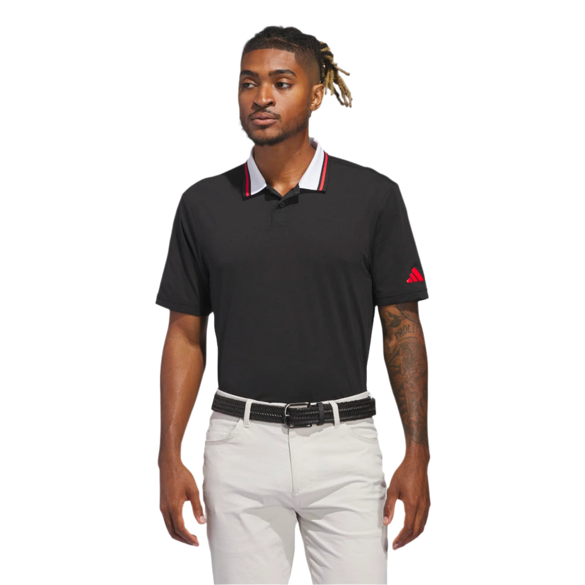 Adidas Beyond TwistKnit Golf Polo - Mens