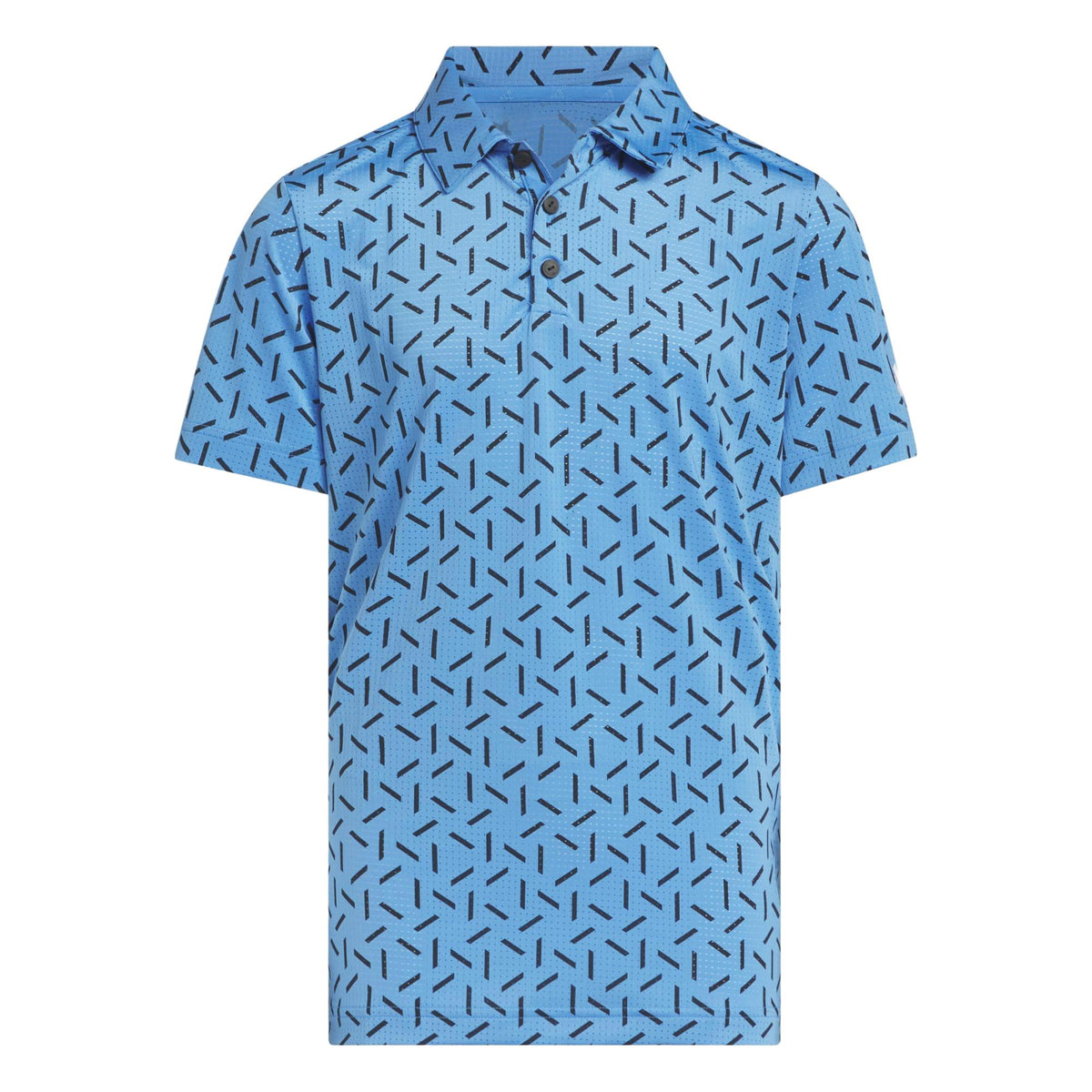 Adidas Boys Climacool Ultimate 365 Printed Mesh Polo Shirt