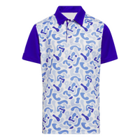 Adidas Camo-Printed Polo Golf Shirt - Junior