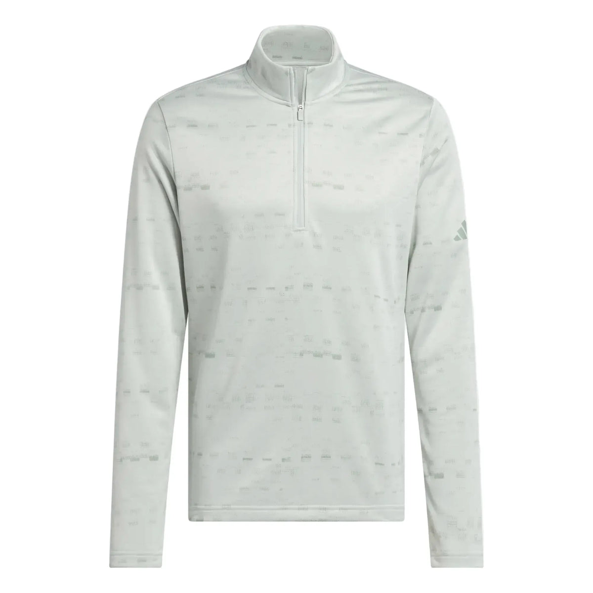 Adidas Core Printed 1/4 Zip Golf Sweatshirt - Mens