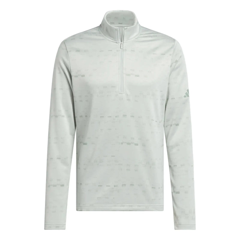 Adidas Core Printed 1/4 Zip Golf Sweatshirt - Mens