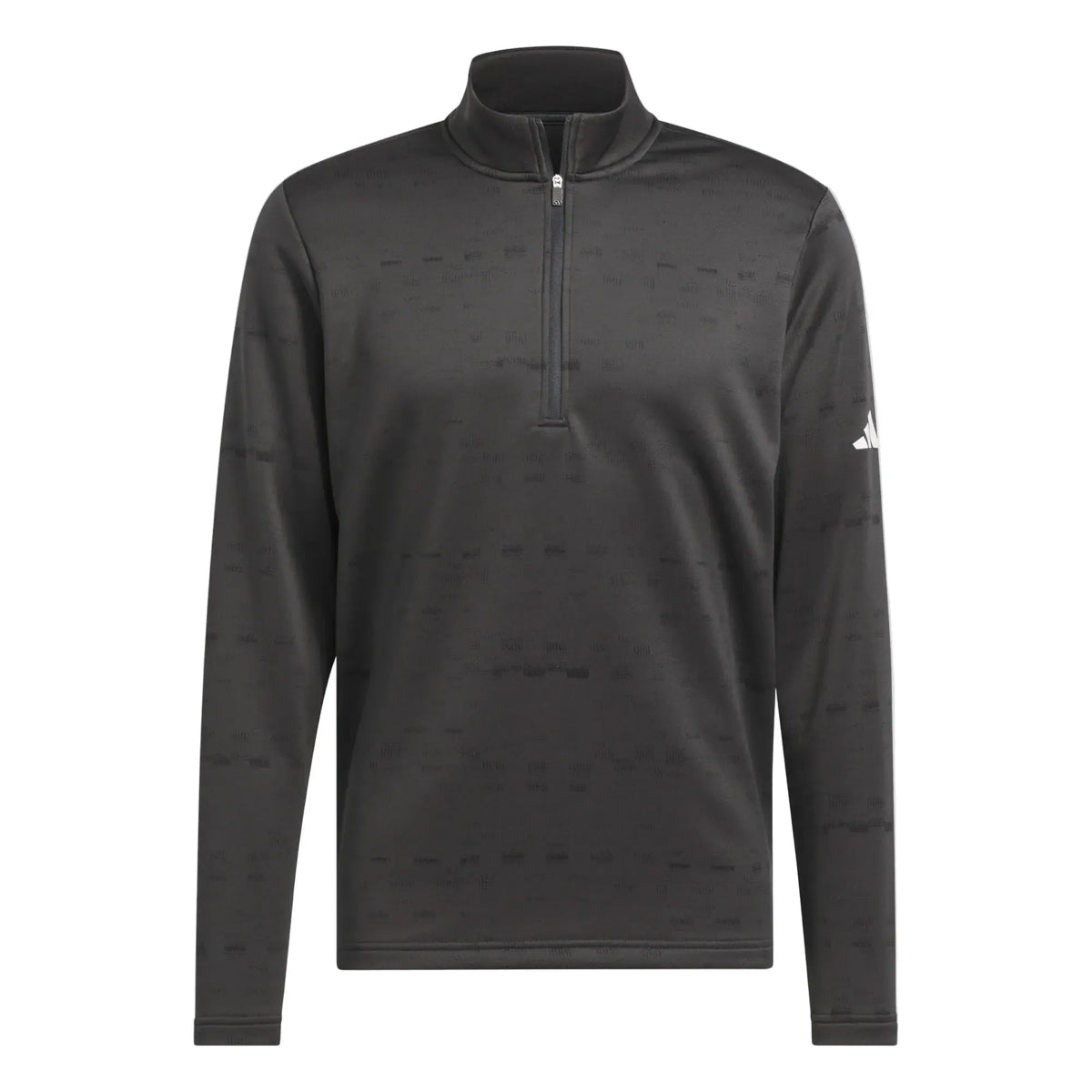 Adidas Core Printed 1/4 Zip Golf Sweatshirt - Mens