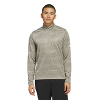 Adidas Core Printed 1/4 Zip Golf Sweatshirt - Mens