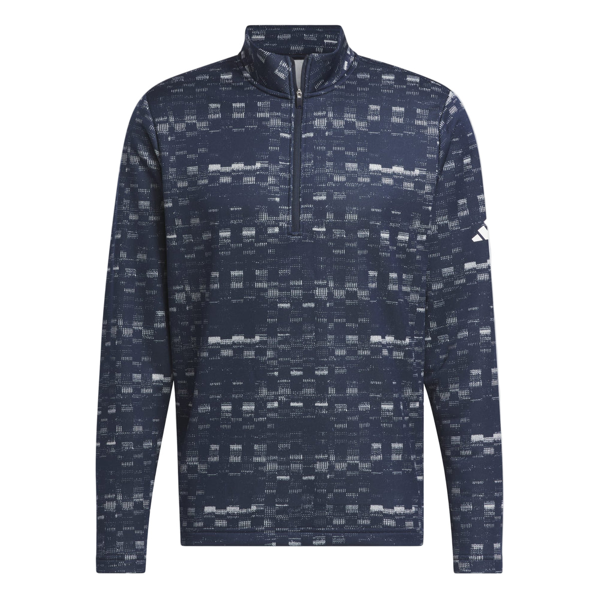 Adidas Core Printed 1/4 Zip Golf Sweatshirt - Mens